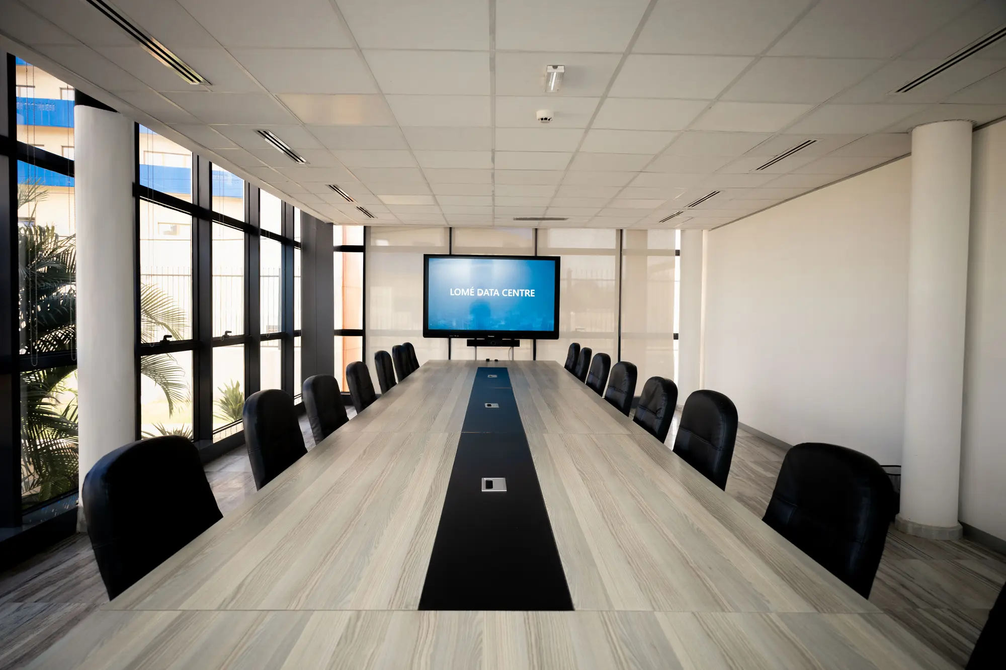 Salle de réunion du Lomé Data Centre